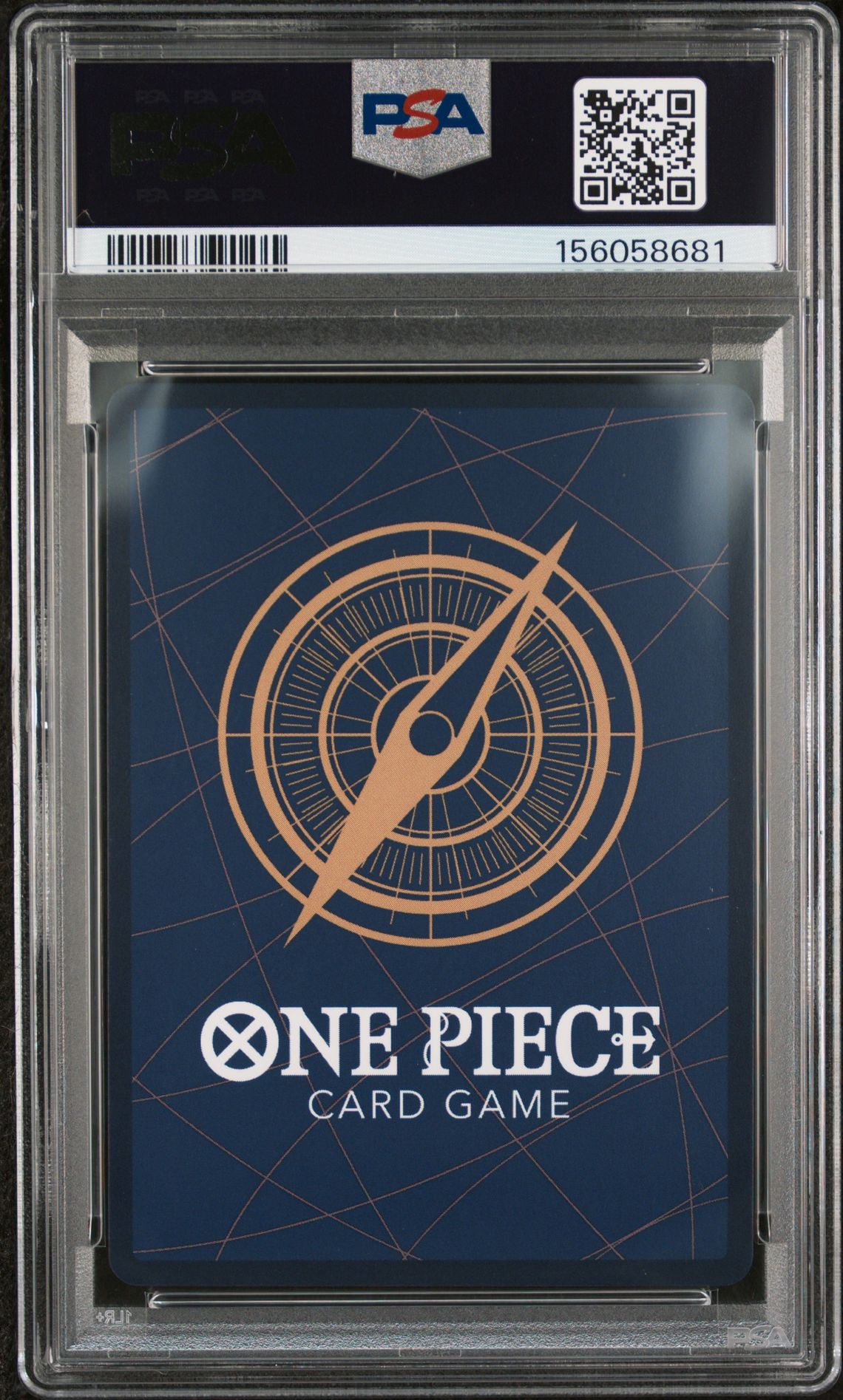 2025 One Piece Op11-A Fist Of Divine Speed Shanks #004 (Special Alternate Art) Gem Mt 10 back view - PSA certificate #156058681