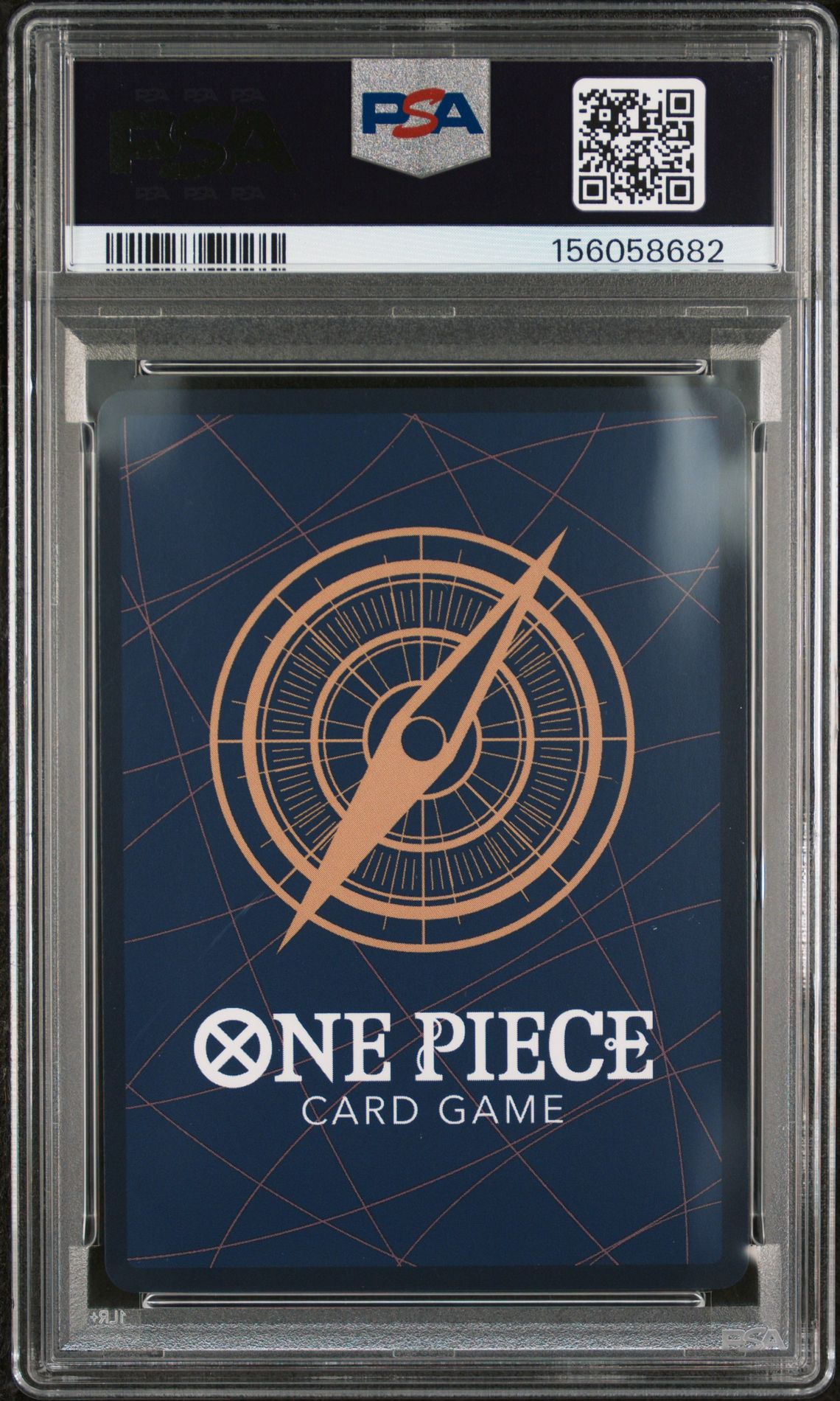2025 One Piece Op11-A Fist Of Divine Speed Shanks #004 (Special Alternate Art) Gem Mt 10 back view - PSA certificate #156058682