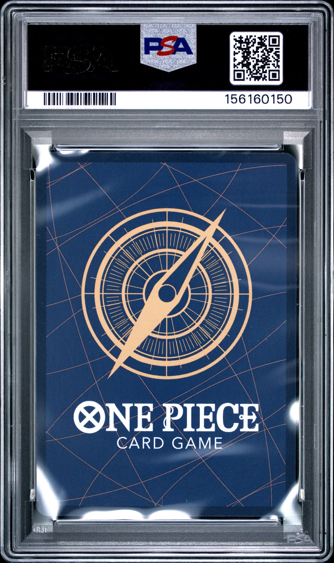 2024 One Piece Op07-500 Years In The Future Monkey D. Luffy #109 (Alternate Art) Gem Mt 10 back
