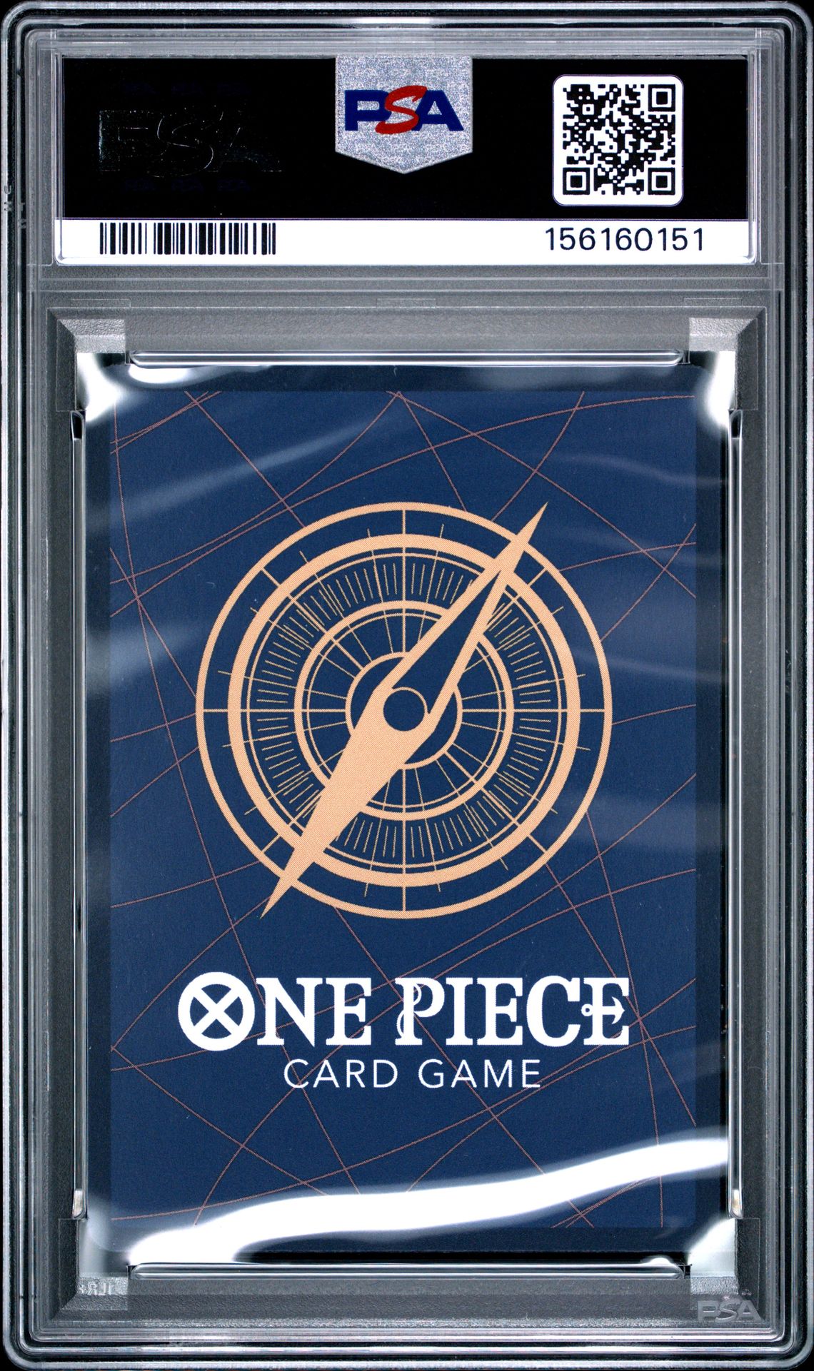 2025 One Piece Op11-A Fist Of Divine Speed Monkey D. Luffy #118 (Alternate Art) Gem Mt 10 back