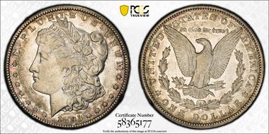 1893-CC $1 XF40