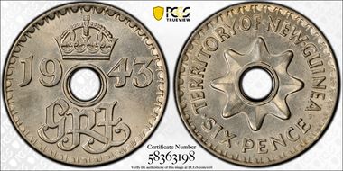 1943 6D KM-9 MS64