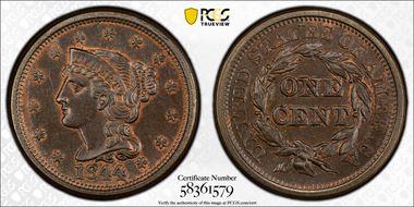 1844 1C MS64+ BN