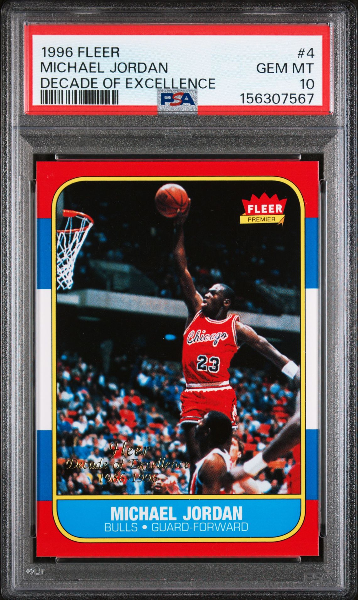 JORDAN FLEER DECADE OF EXCELLENCE 1996
