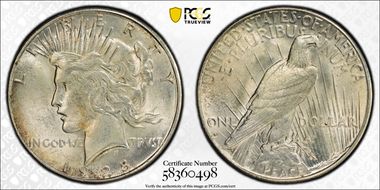 1928-S $1 MS64