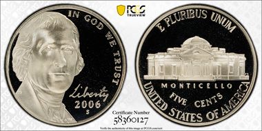 2006-S 5C Monticello PR69DCAM