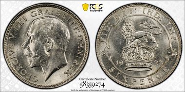 1923 6D S-4024 MS65