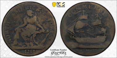 "1781" AE Token North American N1BN