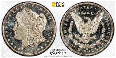 1881-CC $1 MS64DMPL