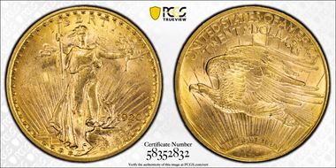 1920 $20 MS63