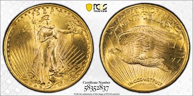 1924 $20 MS65