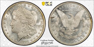 1881 $1 MS63