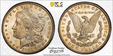 1881-S $1 MS64