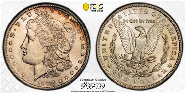 1899-O $1 MS62