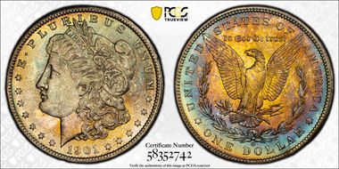 1901-O $1 MS65