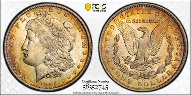 1904-O $1 MS64