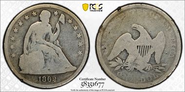 1862 $1 N1