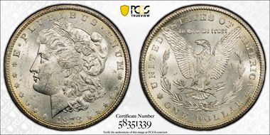 1878-CC $1 MS62