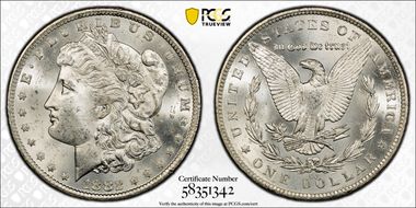 1882-CC $1 MS63