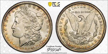 1890-O $1 MS64
