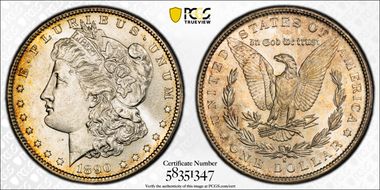 1890-S $1 MS63