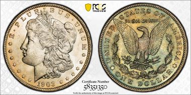 1903-O $1 MS63