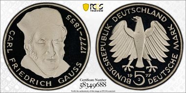 1977-J 5 Mk Gauss PR69DCAM