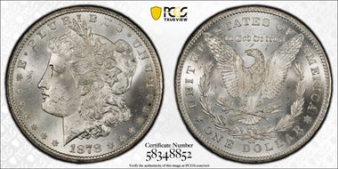 1878-CC $1 MS63