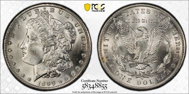 1899-O $1 MS64