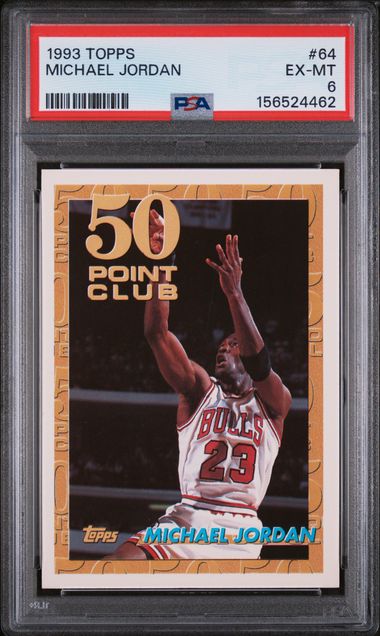 Topps Michael Jordan front
