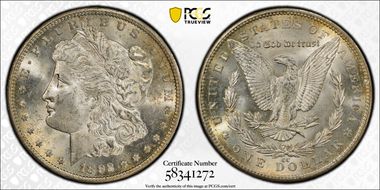 1892-CC $1 MS63