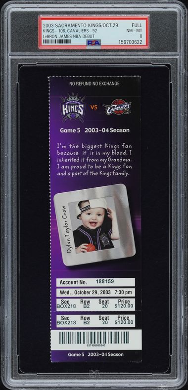 PSA 8 cert 156703622