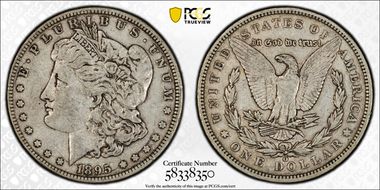 1895-O $1 VF25