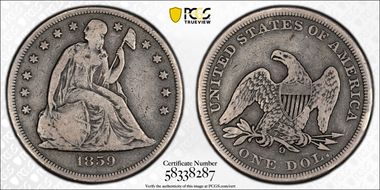 1859-O $1 F12