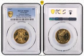 2017 $1 Possum Magic Hush Turns Invisible MS66