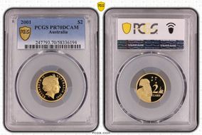 2001 $2 PR70DCAM