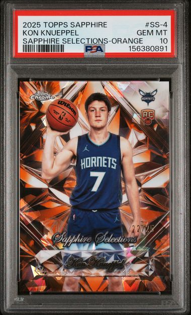 2025 Topps Topps Chrome ORANGE #SS-4 Kon Knueppel front