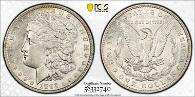 1893 $1 AU53