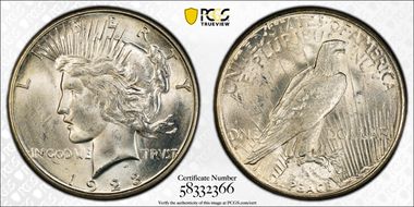 1928-S $1 MS63
