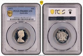 1977 10C PR68DCAM