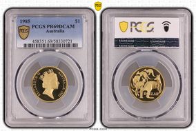 1985 $1 PR69DCAM