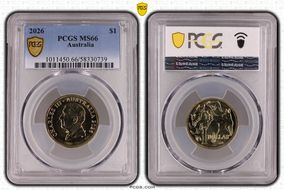 2026 $1 MS66