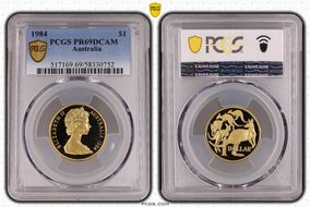1984 $1 PR69DCAM