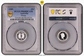 1989 25C Dump KM-132 Ag PR68DCAM