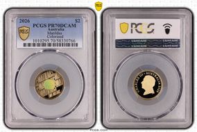 2026 $2 Matildas Colorized PR70DCAM