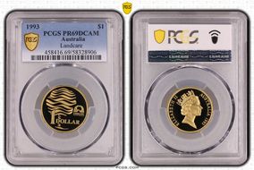 1993 $1 Landcare PR69DCAM