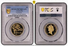 1993 $1 Landcare PR70DCAM