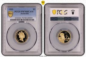 1993 $2 PR70DCAM