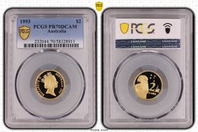 1993 $2 PR70DCAM