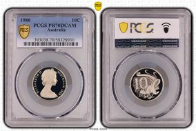 1980 10C PR70DCAM